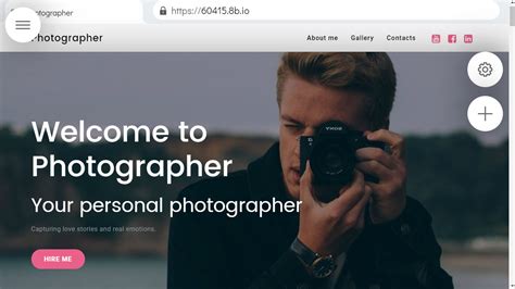 Photography website builder - Starting from $4.80/mo.*. Data as of 12/12/22. Offers and availability may vary by location and are subject to change. Pixpa gets our top spot for photography and art websites because it was literally made for artists—and it shows. Pixpa is an all-in-one website builder for artists and photographers.